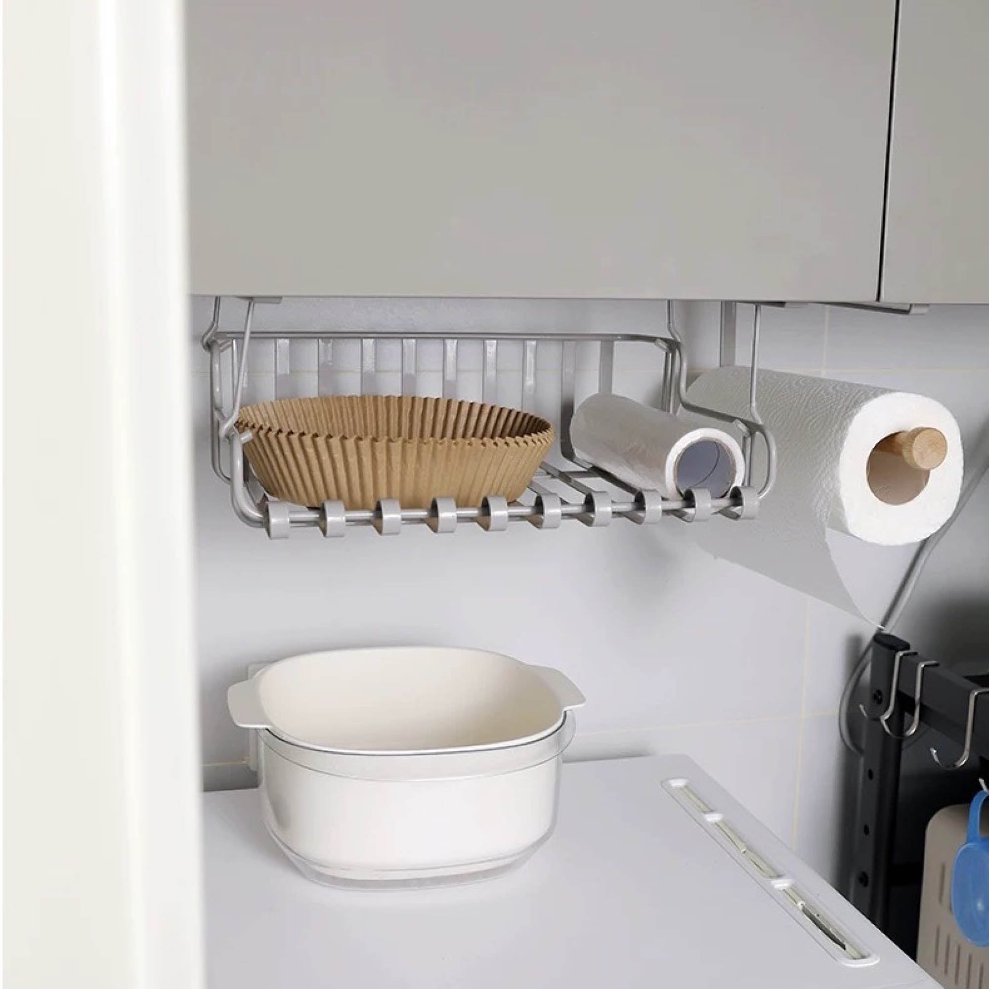 Hanging Under Cabinet Multi-Purpose Shelf