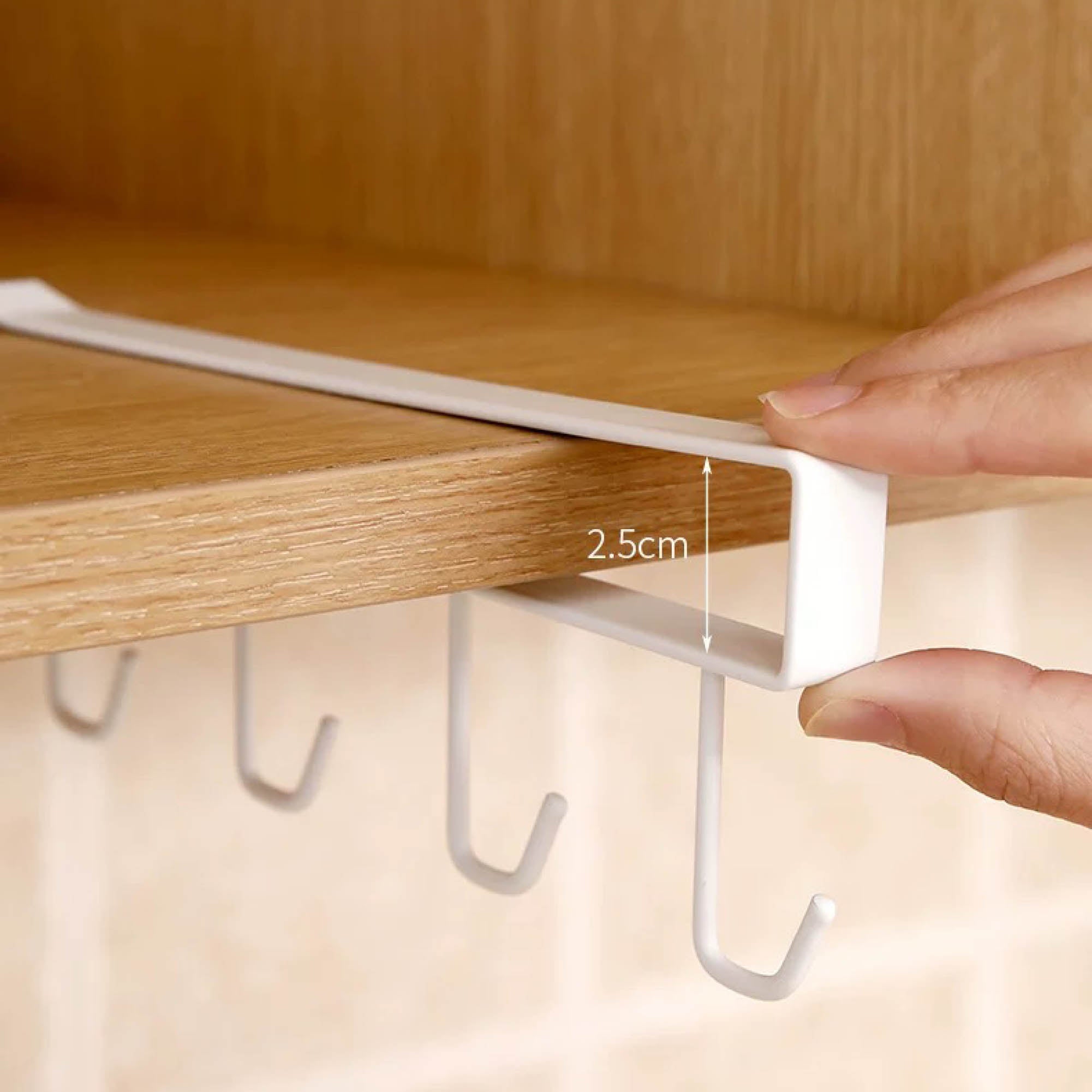 Hanging Under Cabinet Multi-Purpose Hook