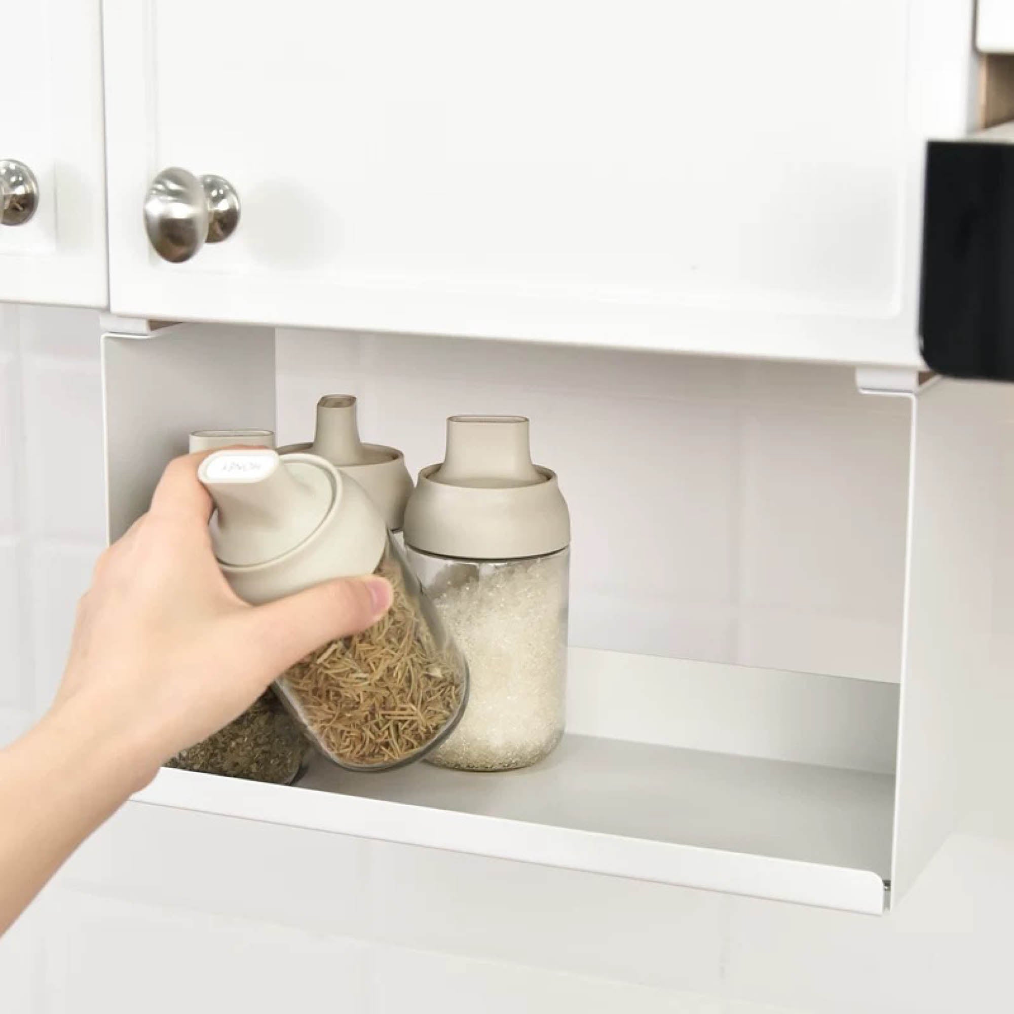 Hanging Under Cabinet Multi-Purpose Shelf