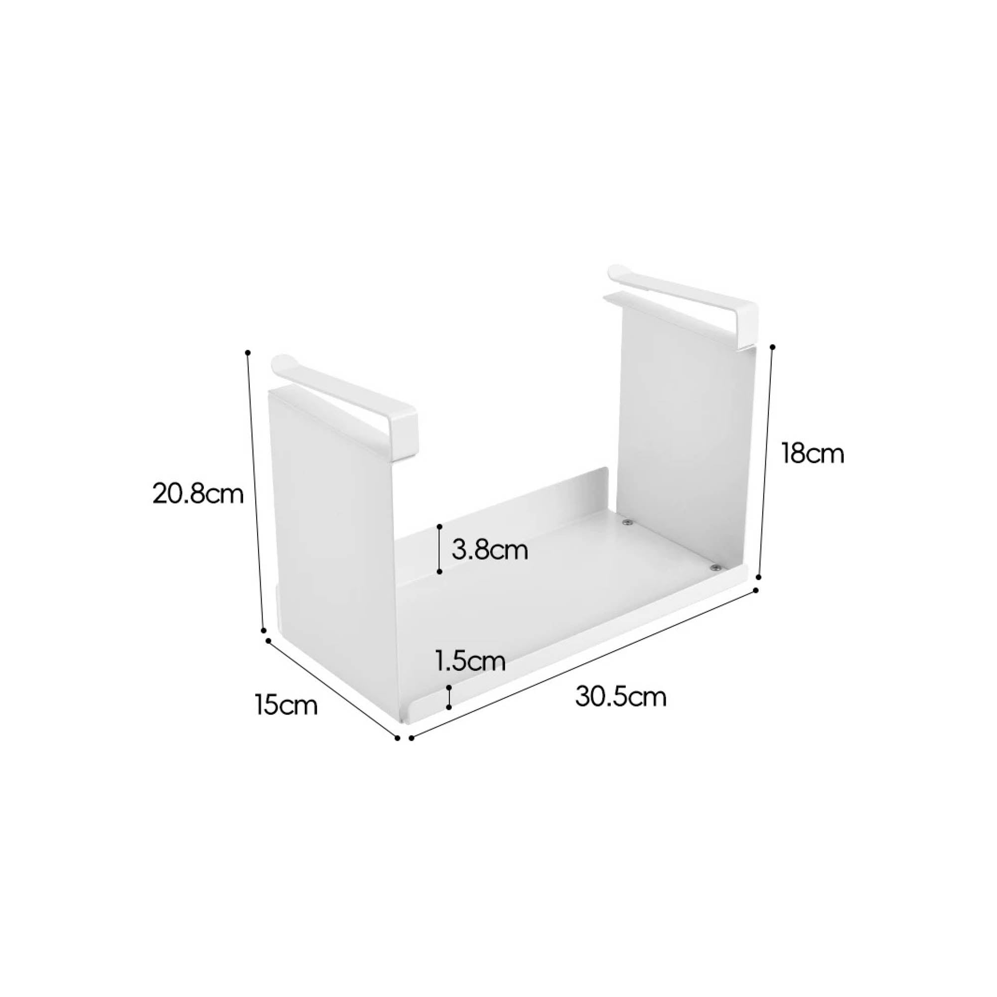 Hanging Under Cabinet Multi-Purpose Shelf