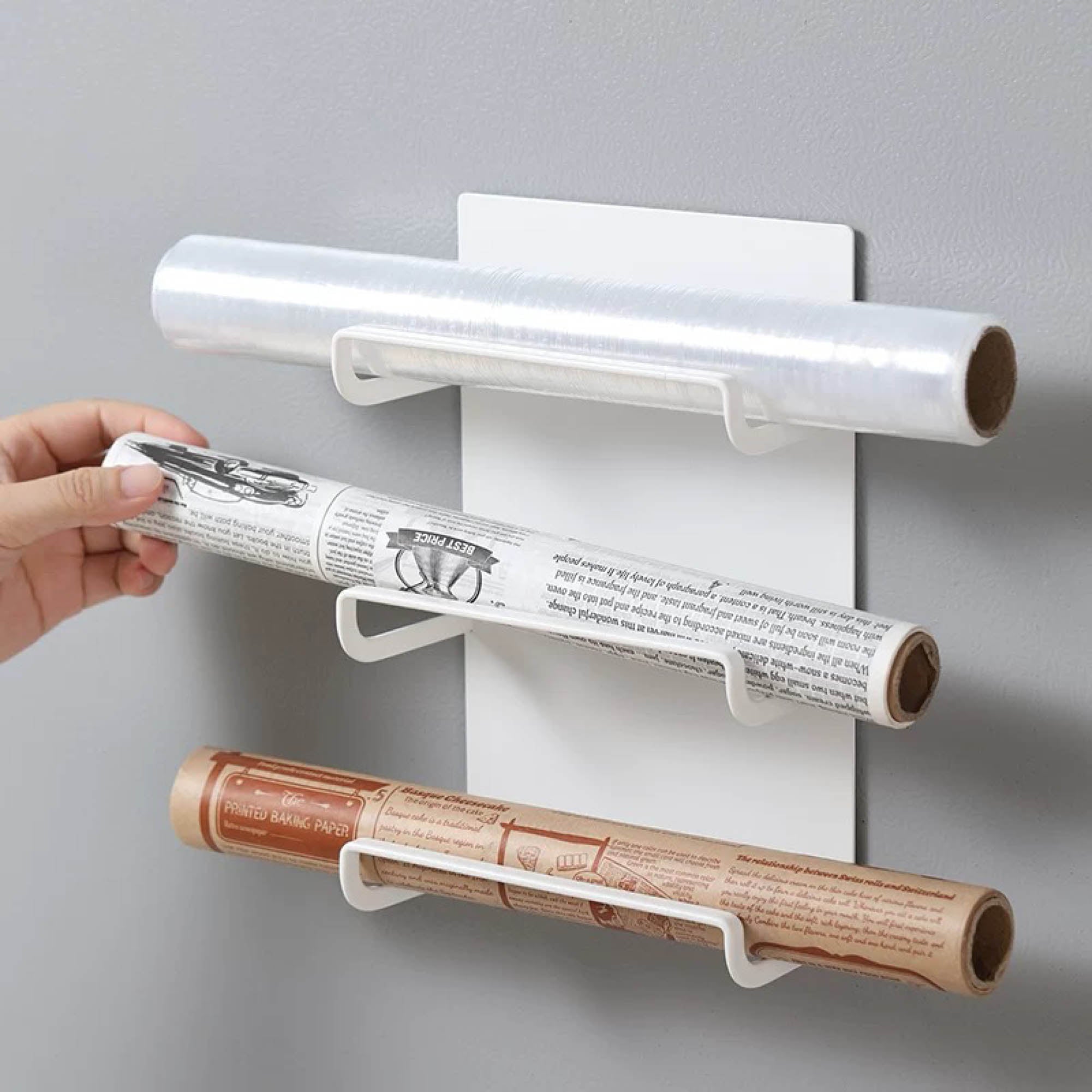 Magnetic Kitchen Storage System (Racks, Rods, Holders, & Hooks)