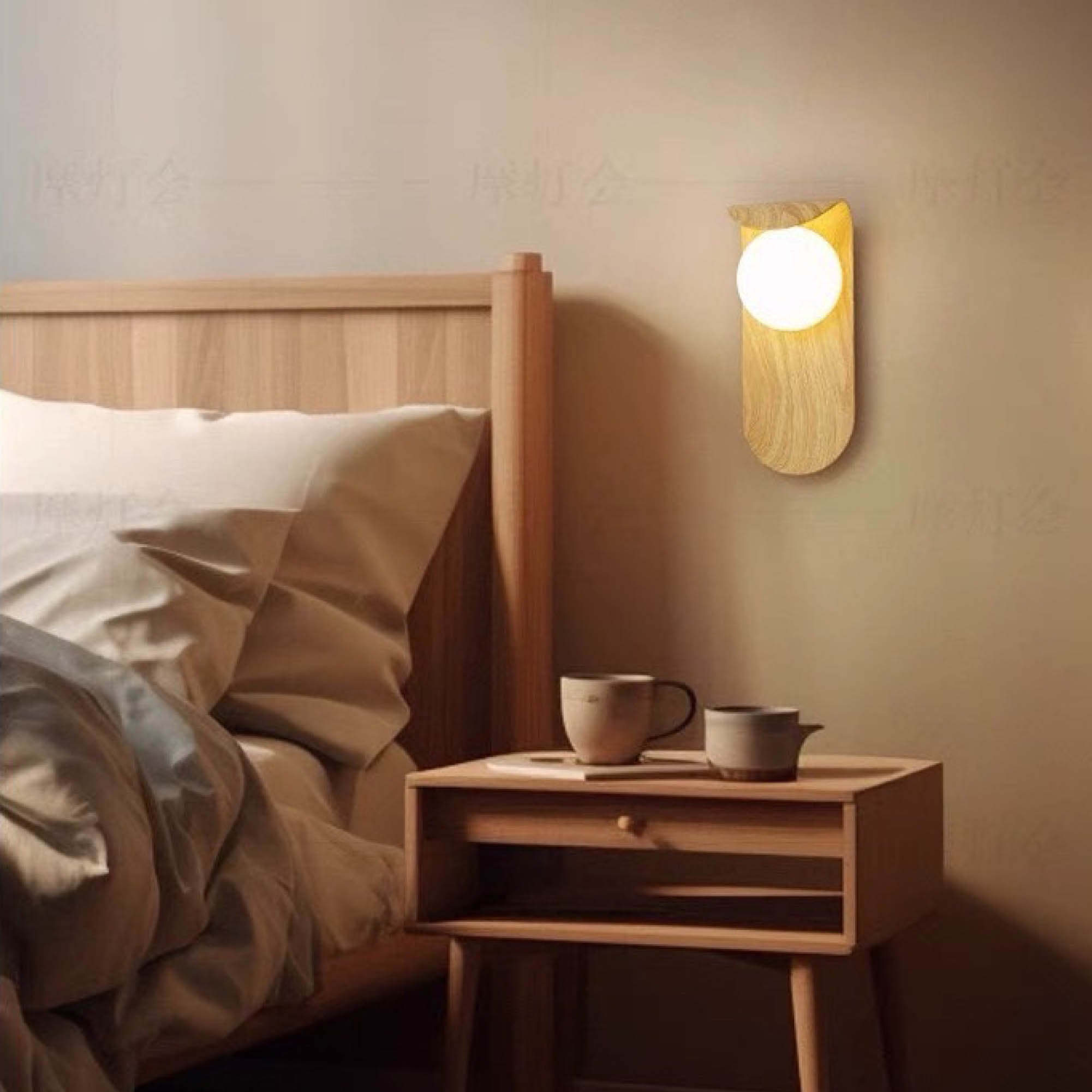 VOLL Wood Wall Light