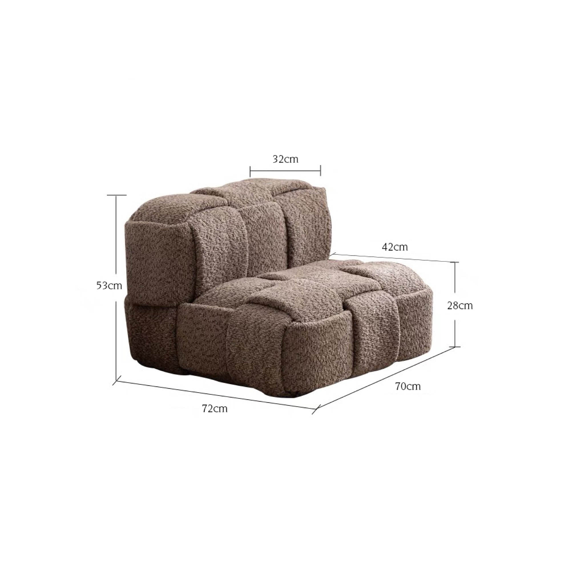 PLAIT Floor Chair