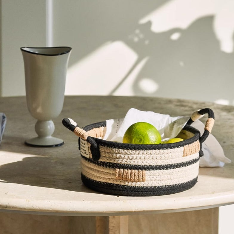 Tan Woven Basket