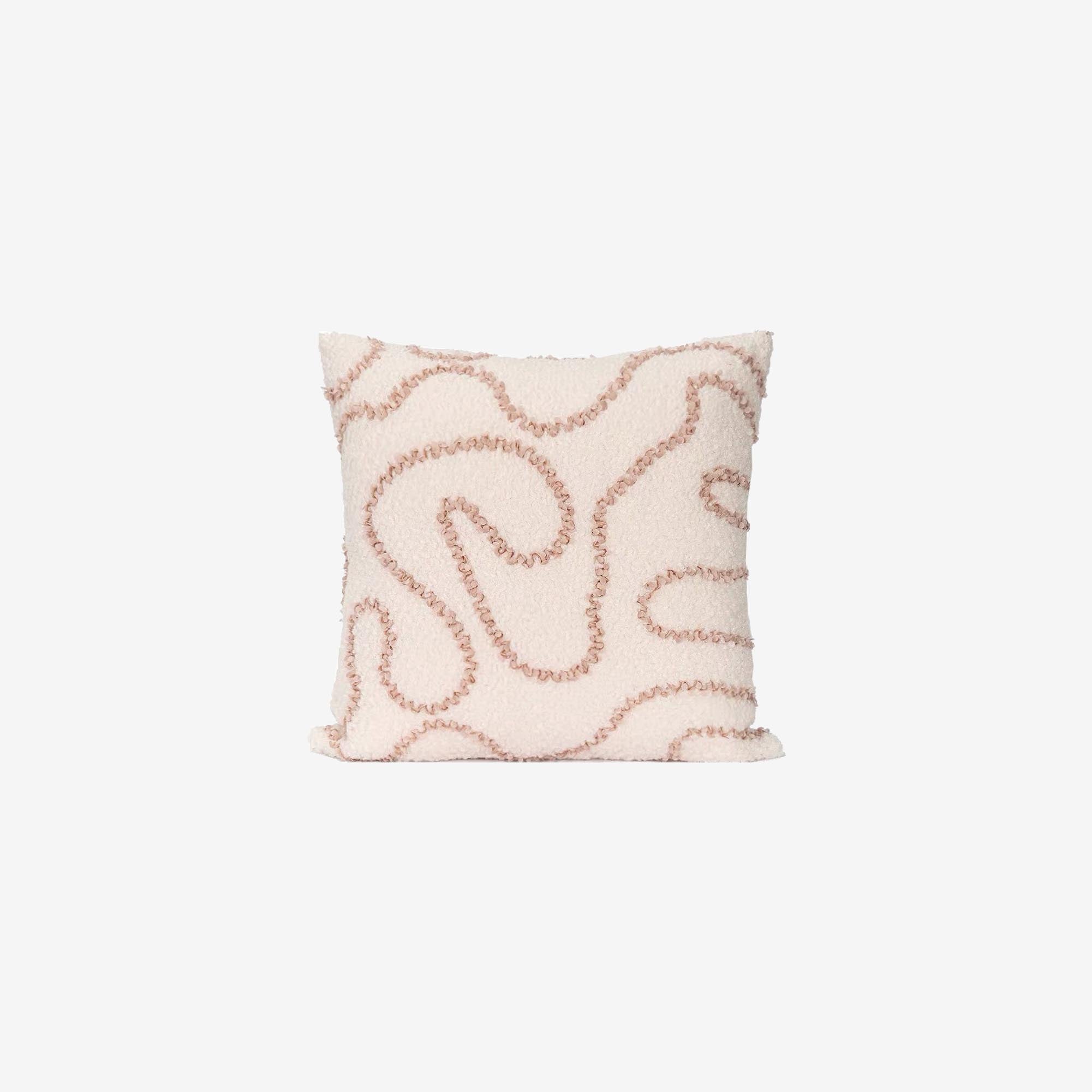 Cushion Cover with Sequin Squiggle