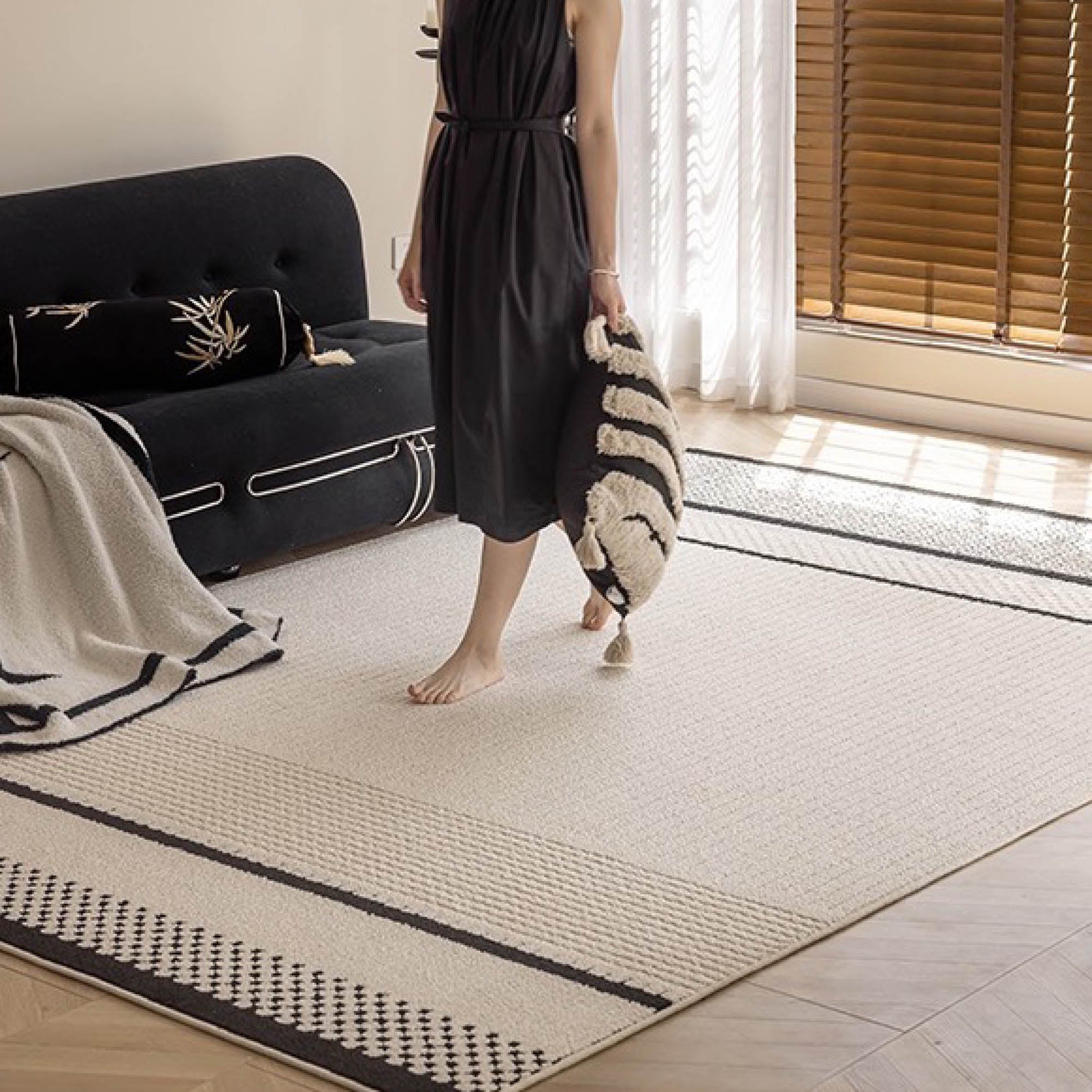 MEGEL Textured Rug
