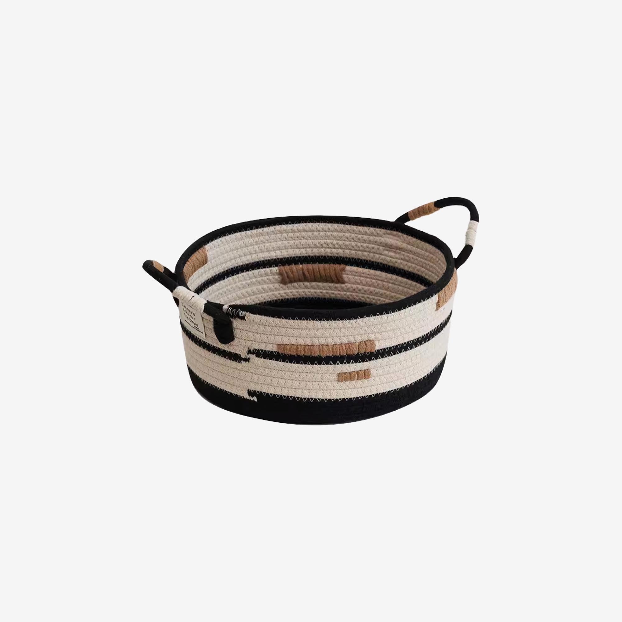 Tan Woven Basket