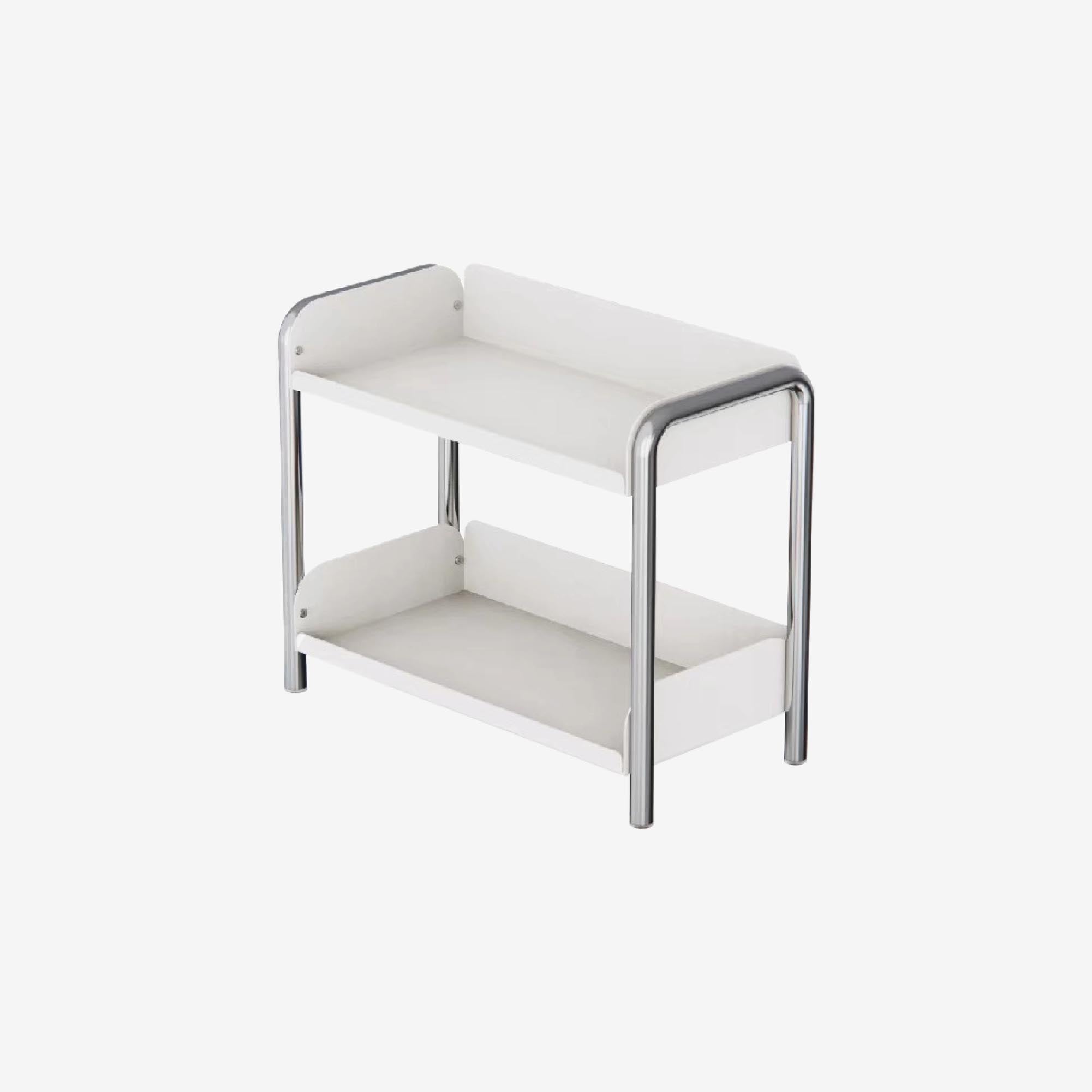 White Metal Rack