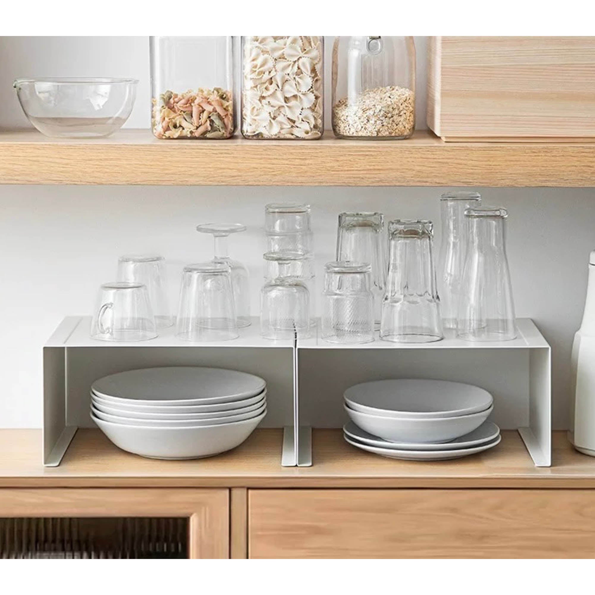 Storage Rack with Basket